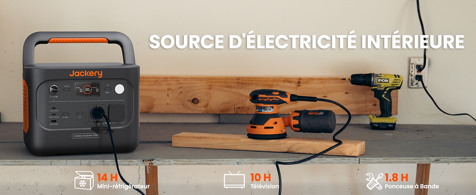Miniature : Jackery Explorer 1000 v2 1070Wh Station Électrique Portable 