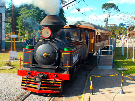 Campos do Jordão volta a ter passeios com o tradicional trem Maria-Fumaça