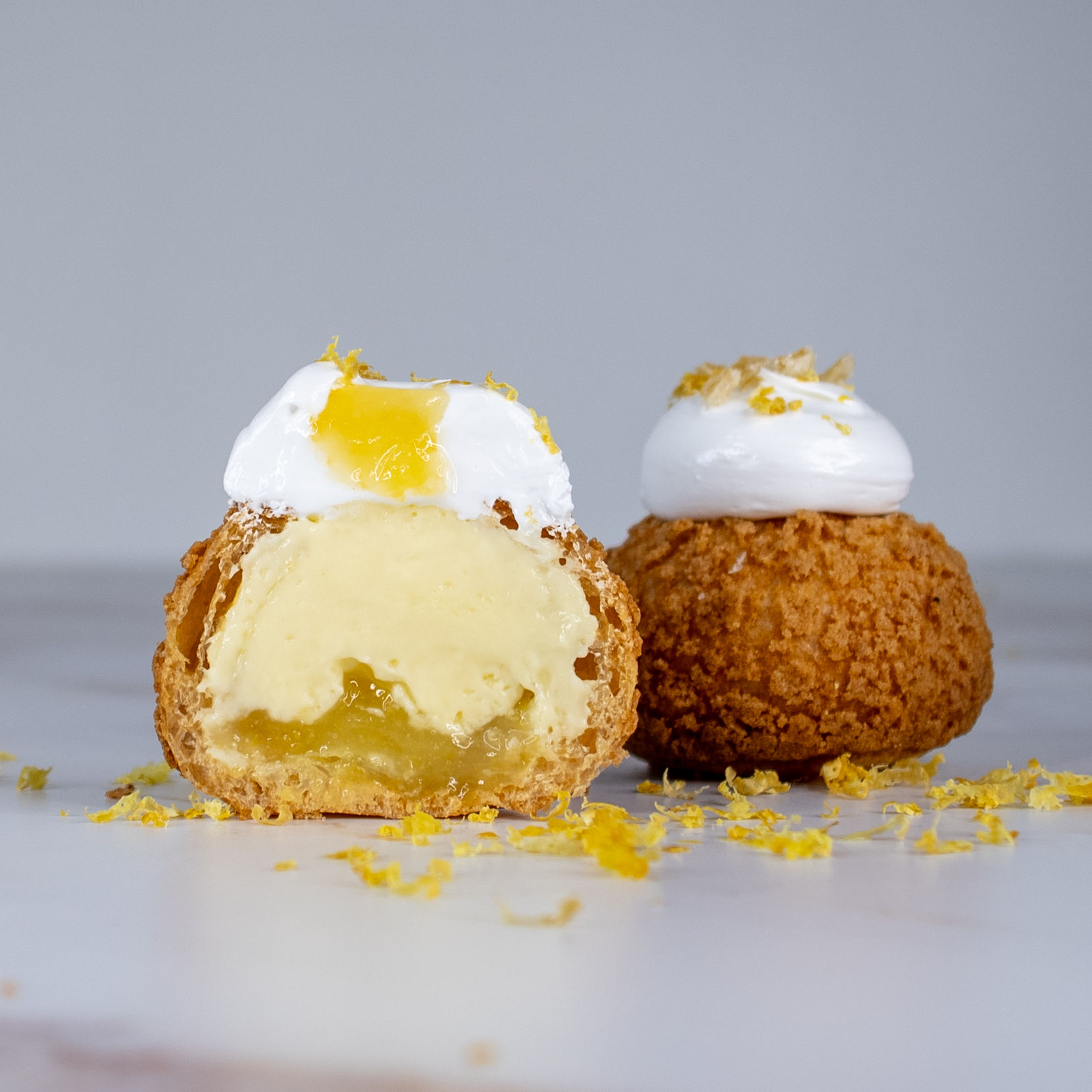 Petits choux citron