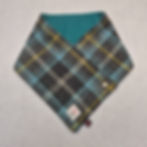 Harris Tweed® A0204 neck warmer with anti-pill fleece lining, handmade for warmth and Scottish style