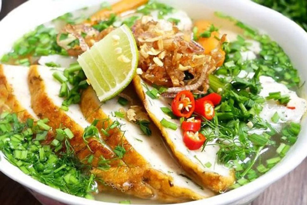 Fish and pork noodle soup Phu Quoc