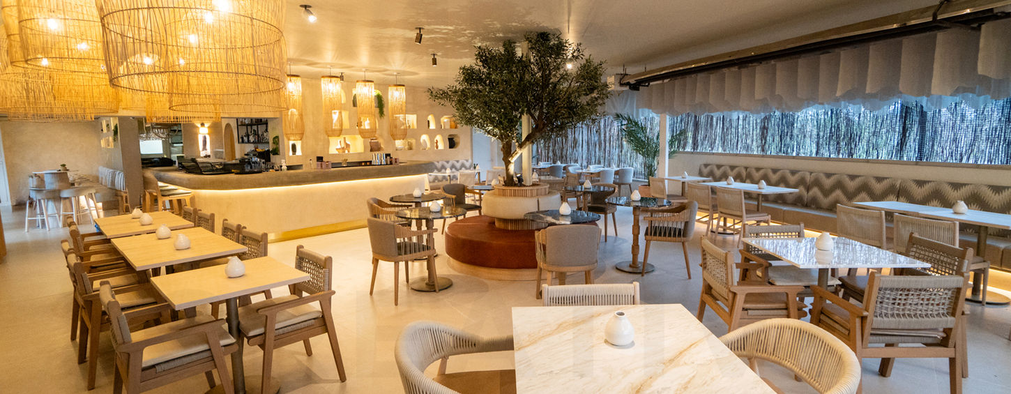 Complete view of Amelia’s restaurant and lounge fit-out in North Acton