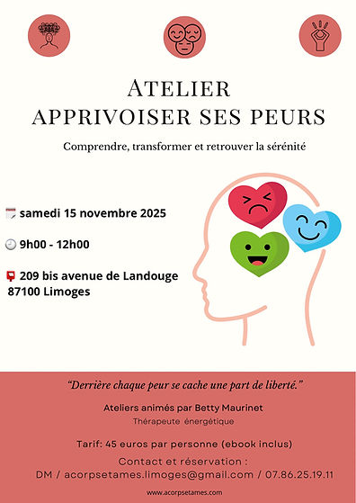 Affiche A4 Atelier Médiation Yoga Élégant Jaune (1).png