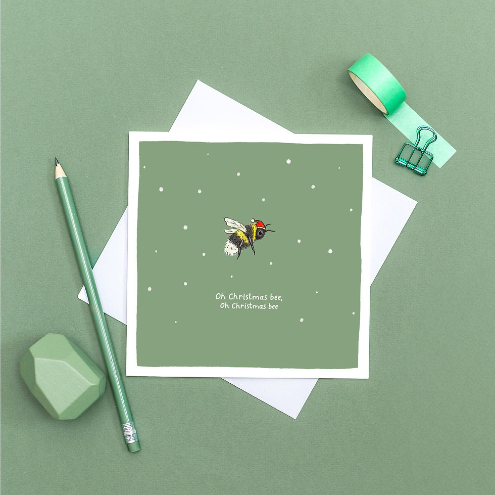 Thumbnail: Oh Christmas Bee Christmas Pun Card