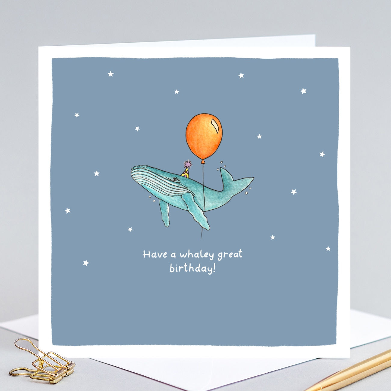 Have a Whaley Great Day Birthday Card