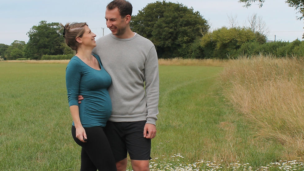 Founder of Wild Lines, Jen Parker, and her partner, Rob