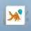Thumbnail: Goldfish birthday card