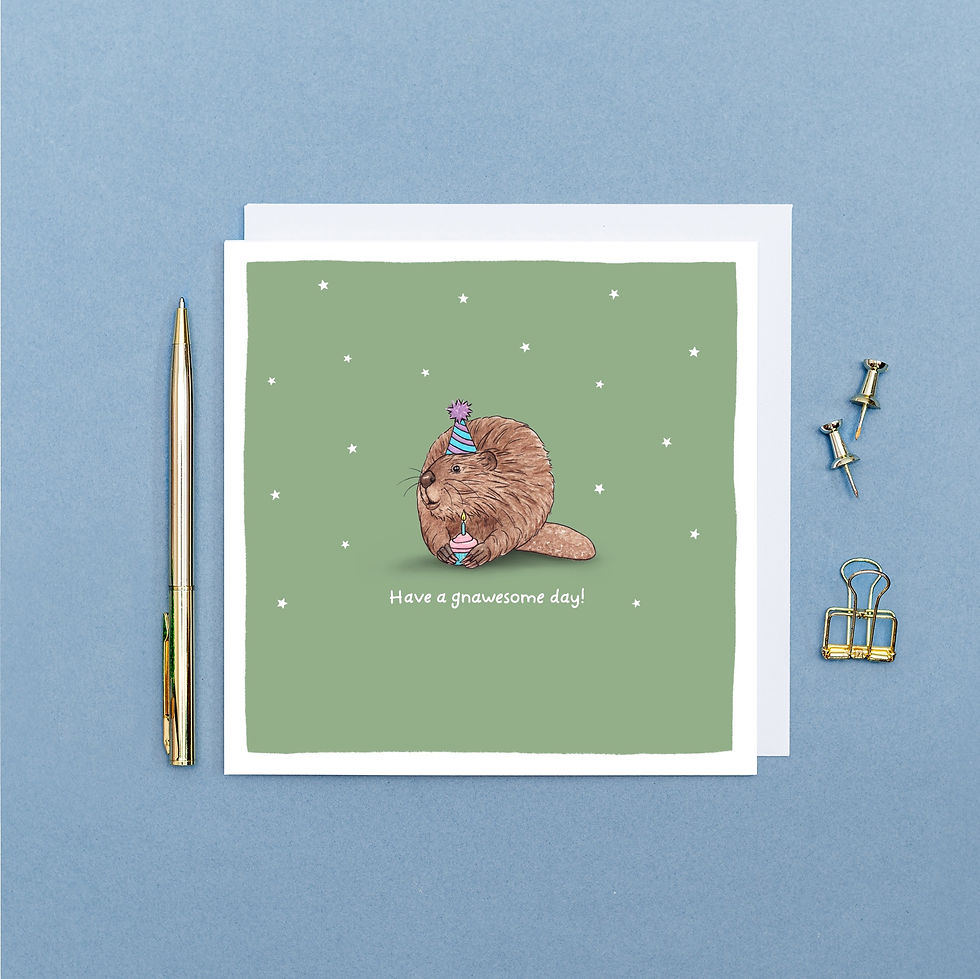 Thumbnail: Have a Gnawesome Day Birthday Card