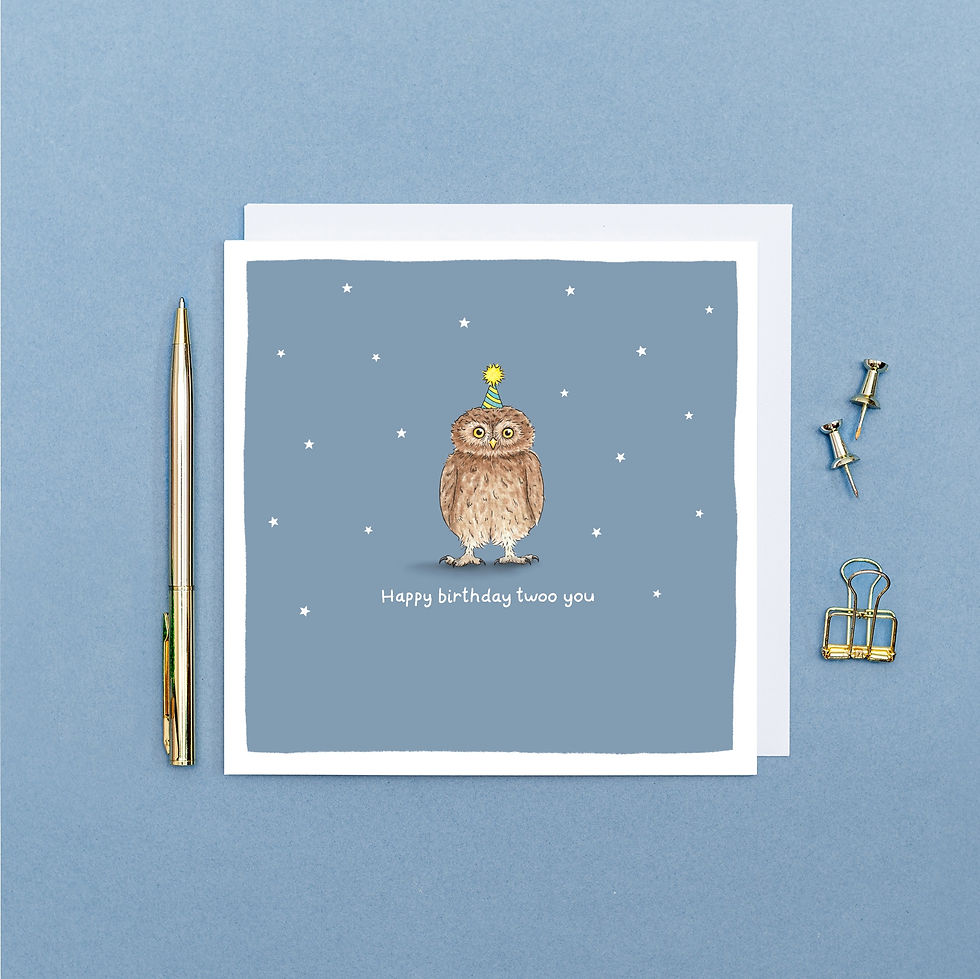 Thumbnail: Happy Birthday Twoo You Card