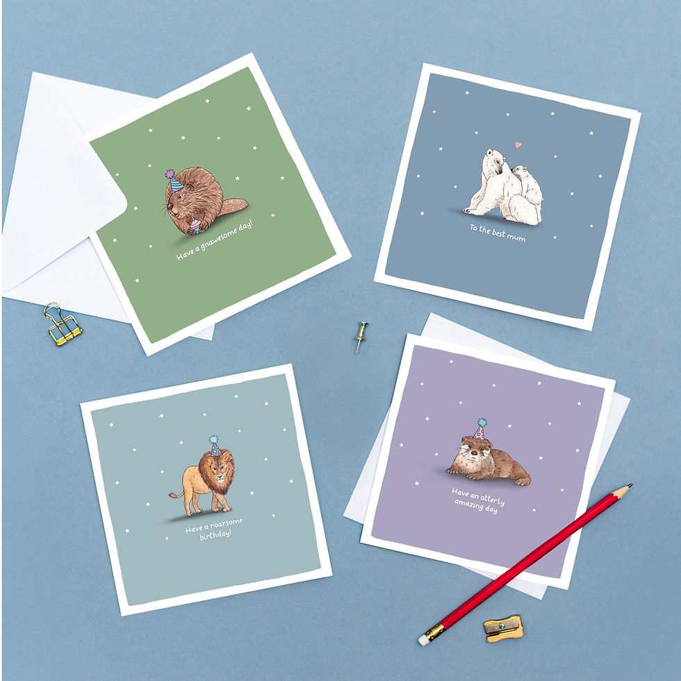 Thumbnail: Have an Otterly Amazing Day Birthday Card