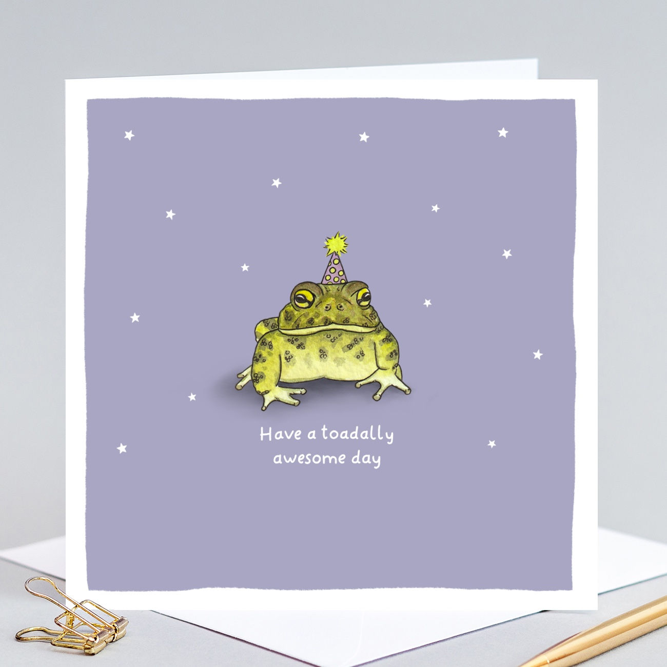 Have a Toadally Awesome Day Birthday Card