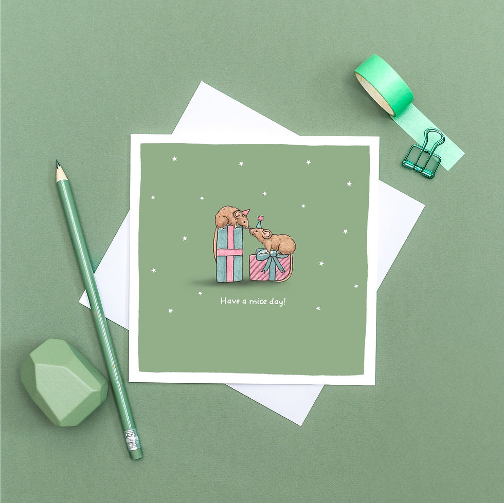 Thumbnail: Have a Mice Day! Birthday Card