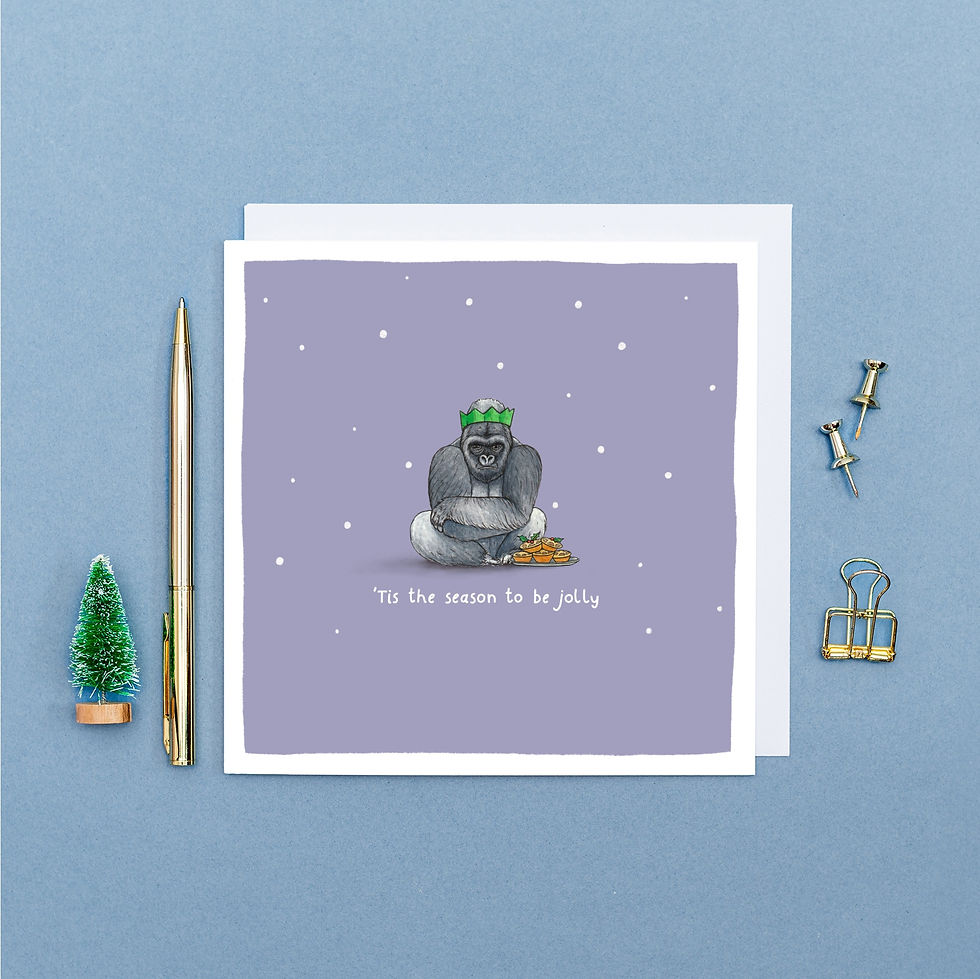 Thumbnail: 'Tis the Season to be Jolly Christmas Pun Card