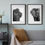 Thumbnail: African Elephant Art Print - White