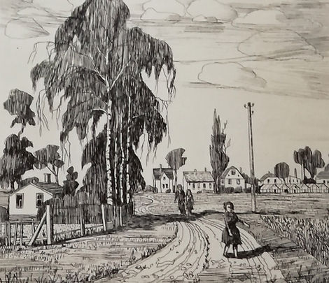 Karl Hermann Roehricht - Oderbruchlandschaft