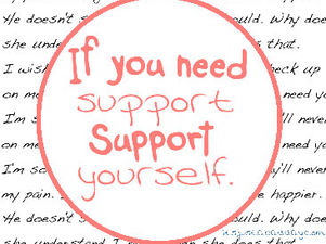 Support yourself