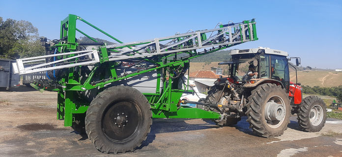 pulverizador de barras imep agricola