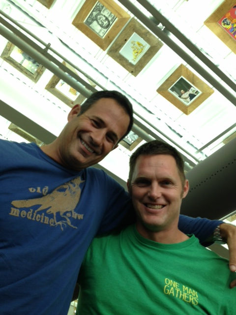 Quick pic with Dogfish owner Sam