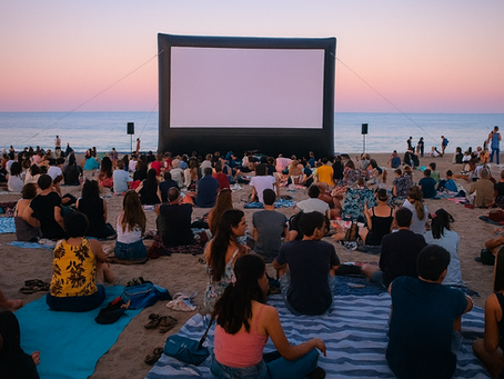 Cine en la playa de Sitges 2025: películas gratis en julio