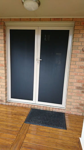 X Guard (privacy) mesh security door