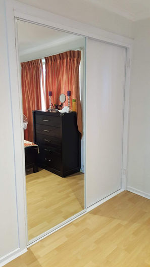 Sliding wardrobe doors