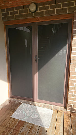 X Guard (privacy) mesh security door
