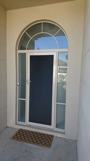 X Guard (privacy) mesh security door