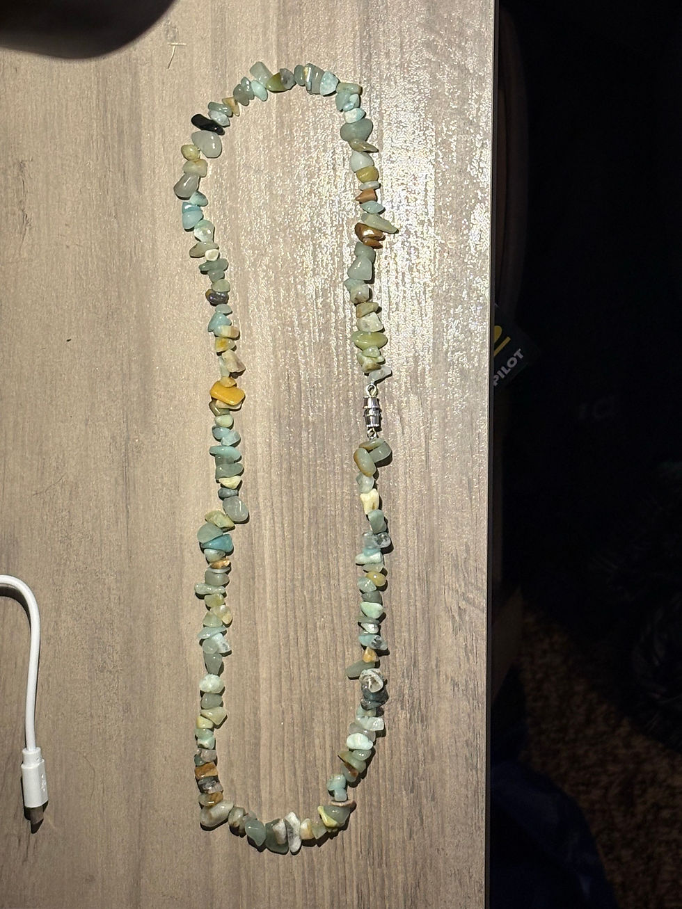 Thumbnail: Green Gemstone Necklace