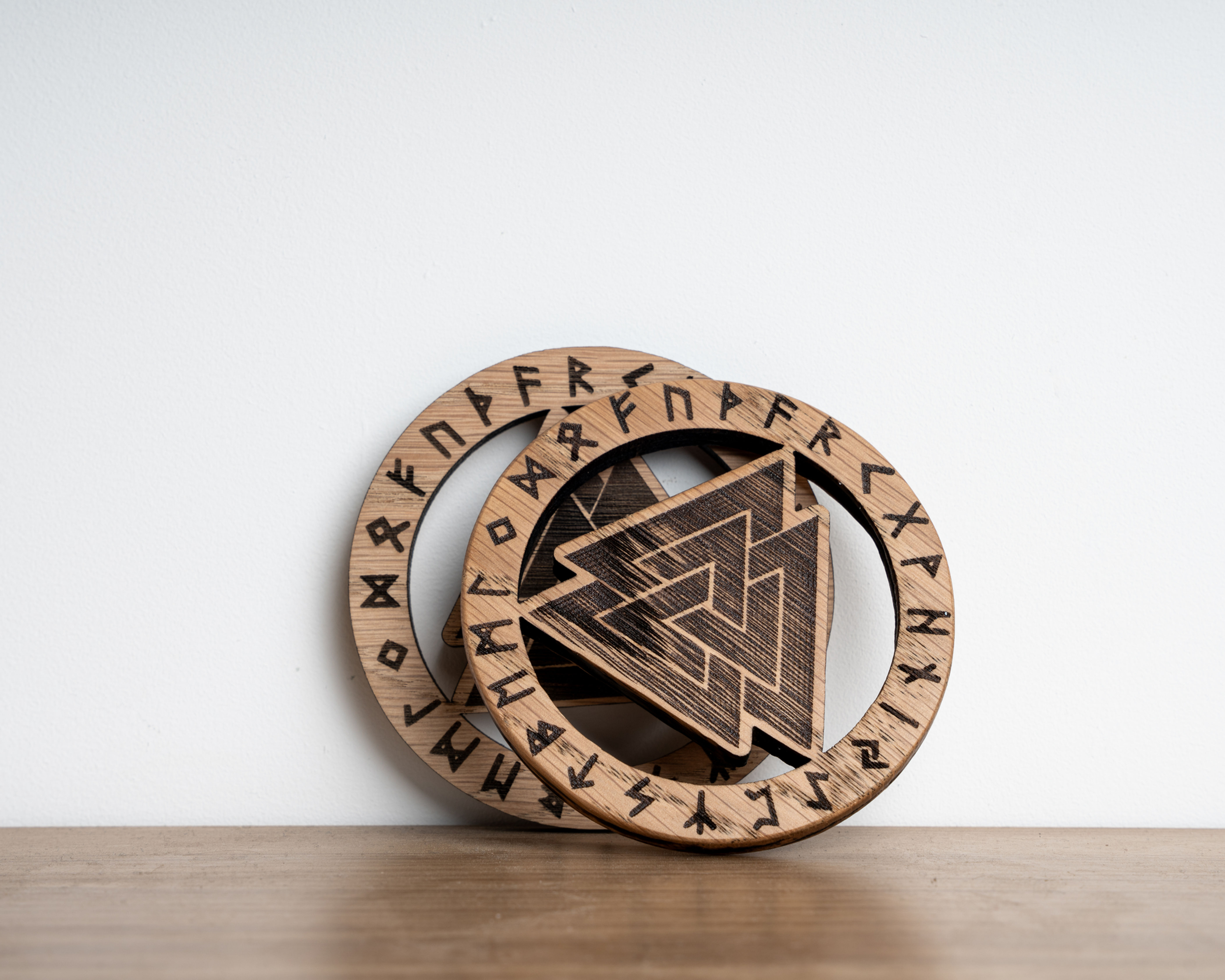 Dessous de verre "Valknut" (lot de 4)