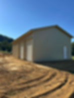 New Metal garage 