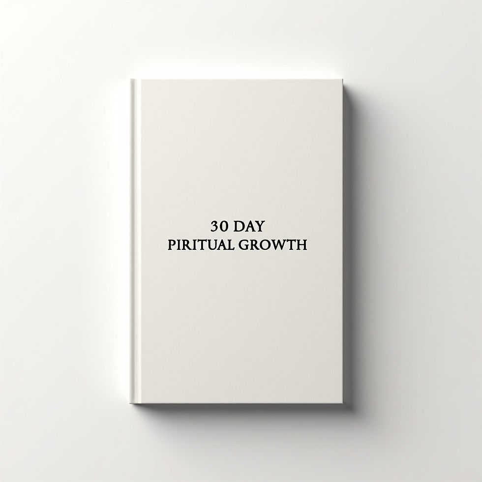 30 Day Spiritual Growth