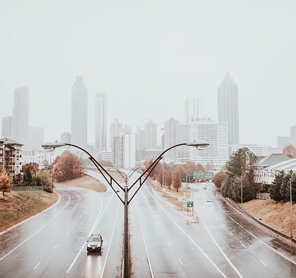 Urban Skyline View