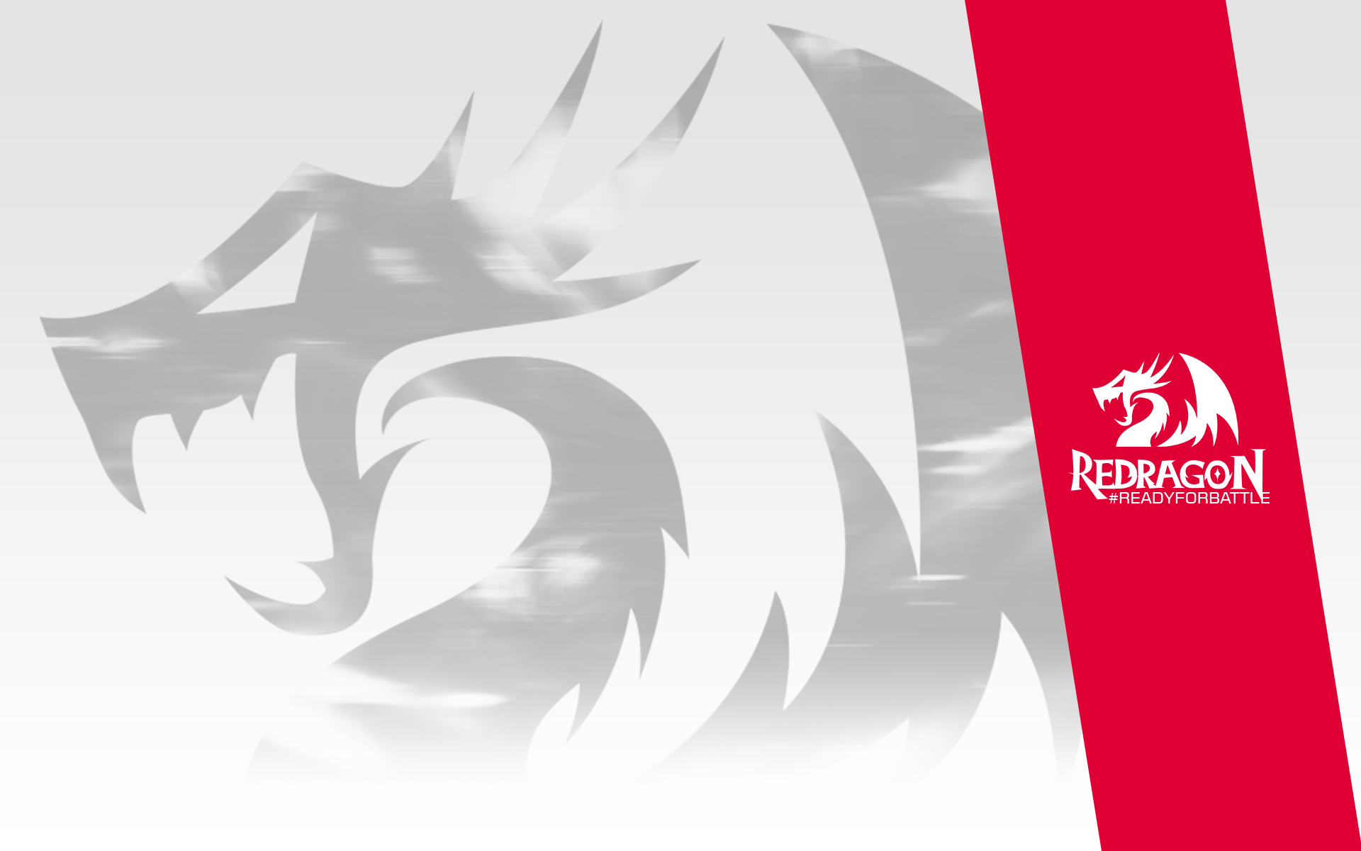 Wallpaper Redragon - Pure White