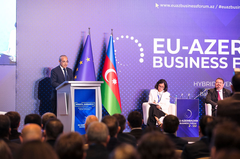 EU-Azerbaijan Business Forum 2022 was held in Baku