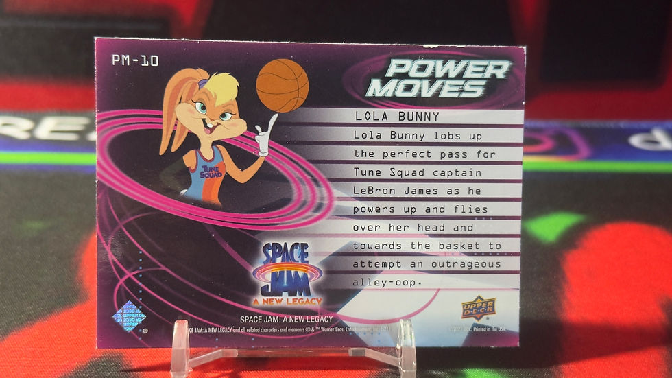 Miniatura: Upper Deck - 2021 - Space Jam: A New Legacy - Lola Bunny power moves#PM-10