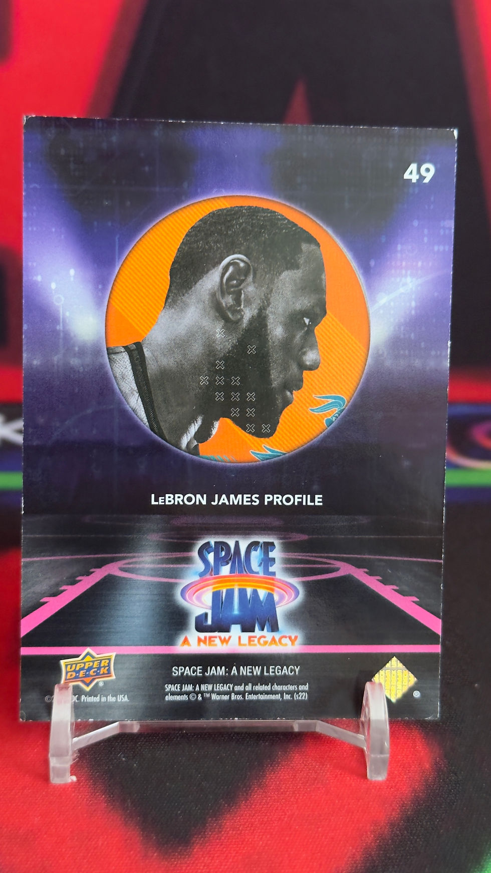Miniatura: Upper Deck - 2021 - Space Jam: A New Legacy - Lebron James profile#49
