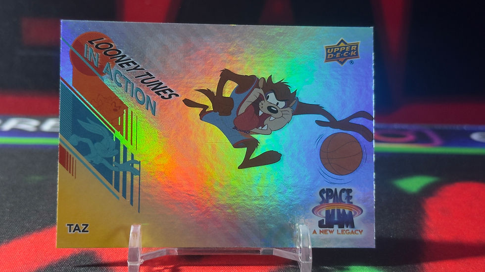 Miniatura: Upper Deck - 2021 - Space Jam: A New Legacy - Taz in action#IA-3