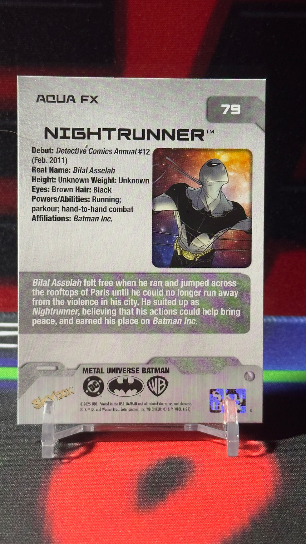 Miniatura: 2025 Skybox metal universe - Nightrunner#79