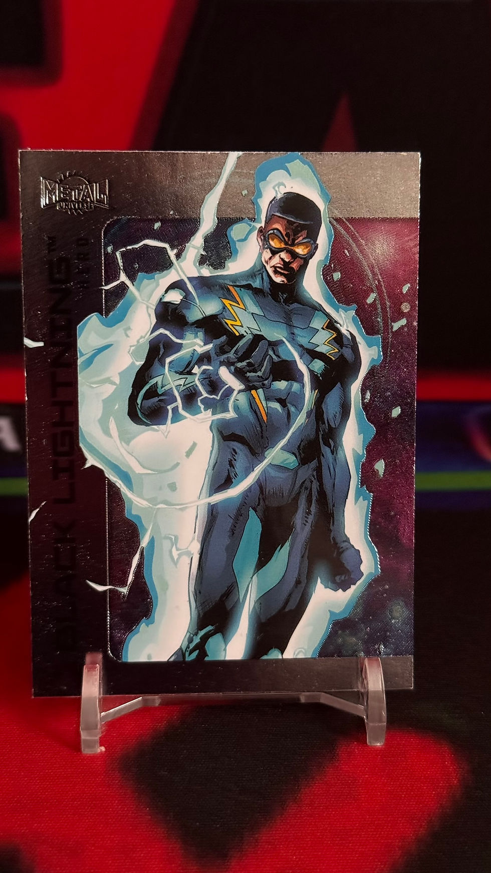 Miniatura: 2025 Skybox metal universe - Black Lightning#38