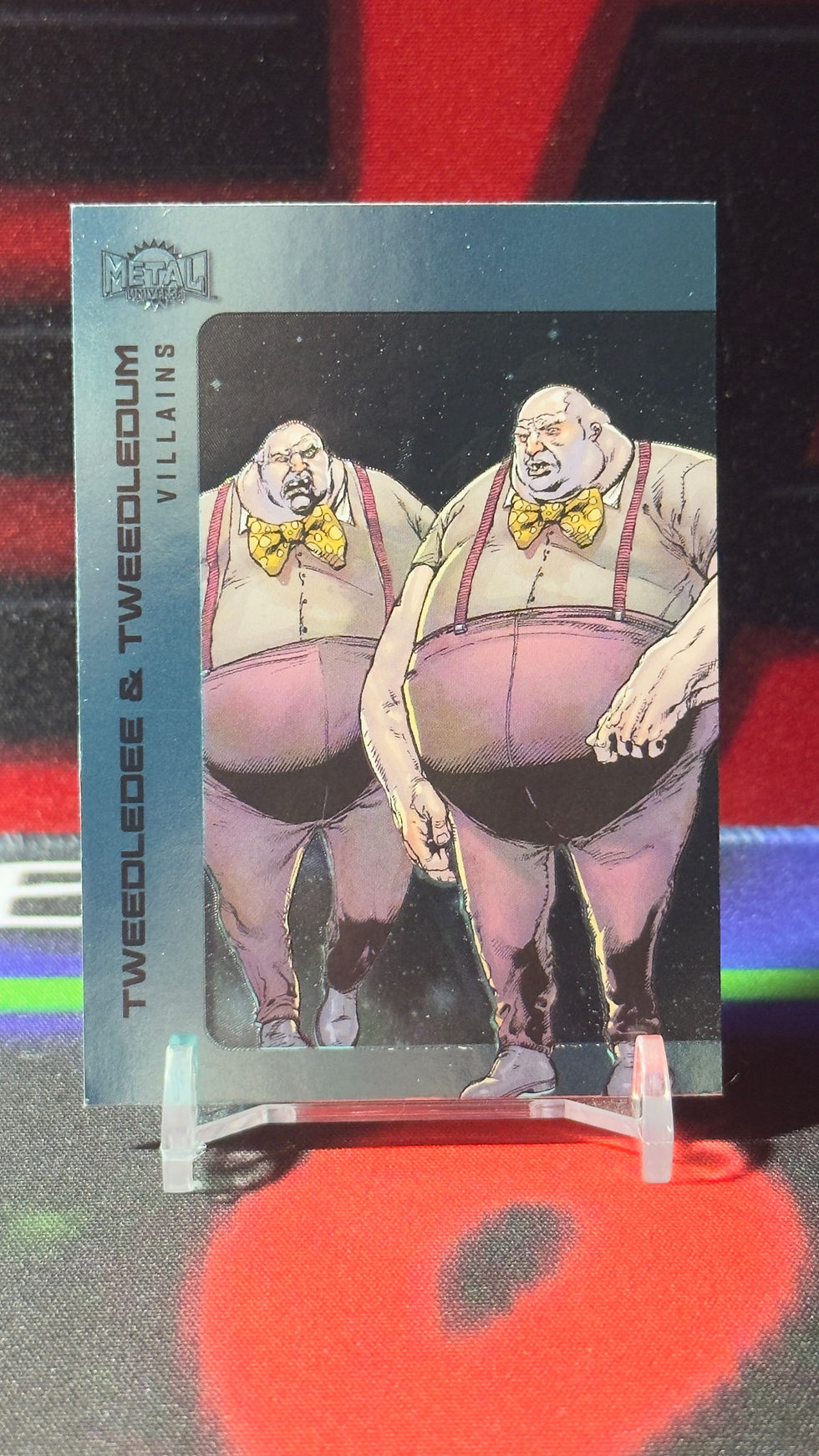 Miniatura: 2025 Skybox metal universe - Tweedledee & Tweedledum#142