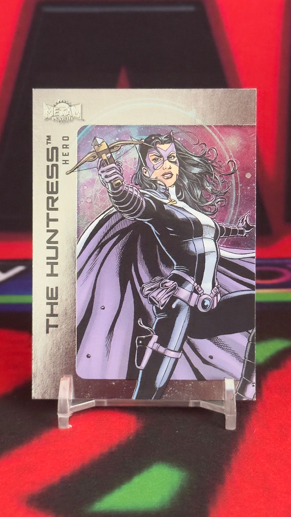 Miniatura: 2025 Skybox metal universe - The Huntress#7