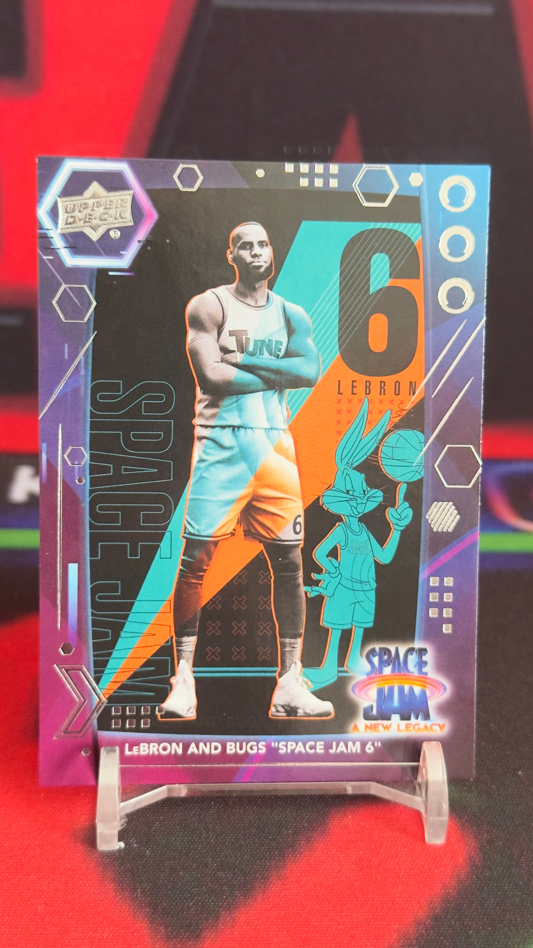 Upper Deck - 2021 - Space Jam: A New Legacy - Lebron and Bugs,,space jam 6,,#46