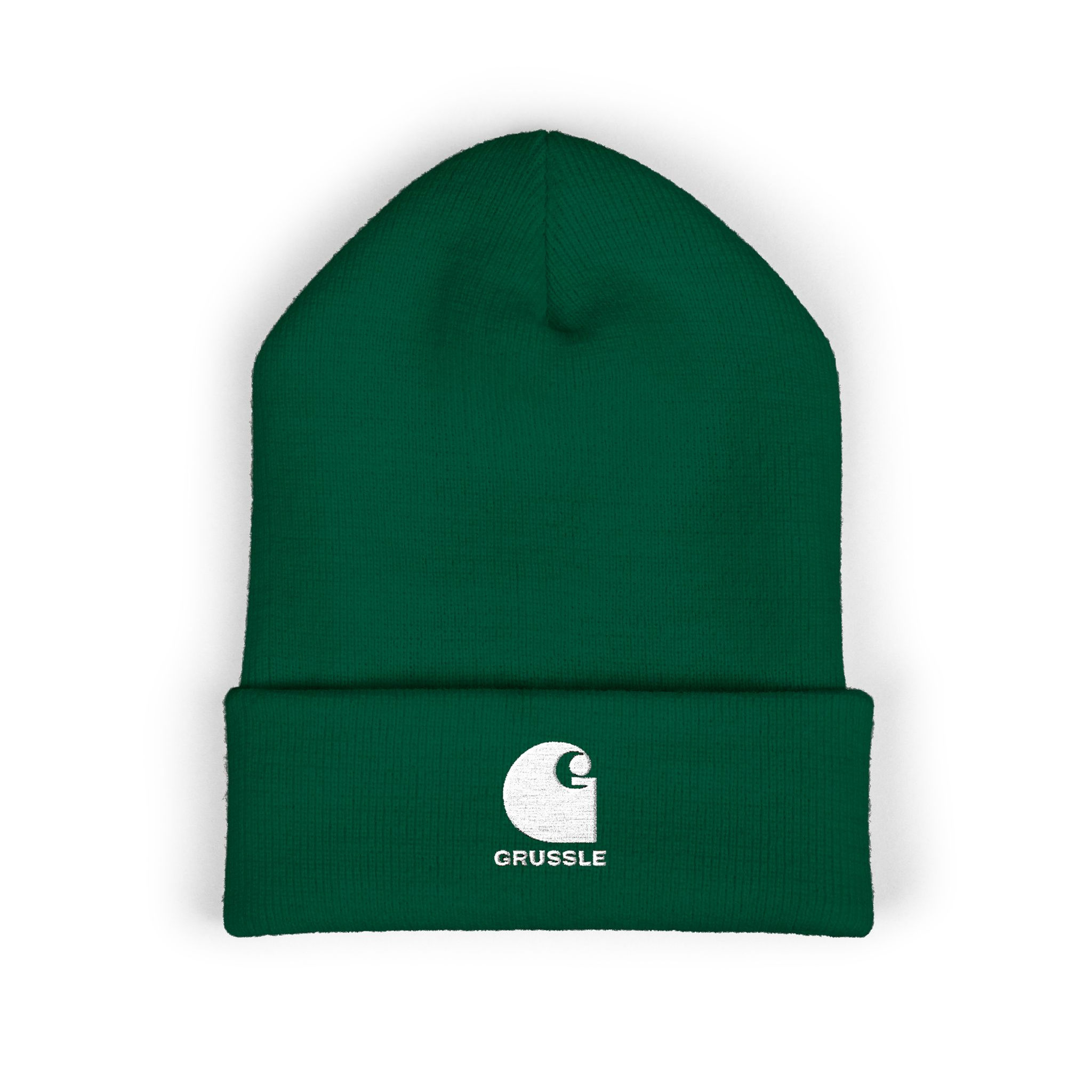 Classic Cuffed G Beanie with Embroidery - Winter Warmth & Style