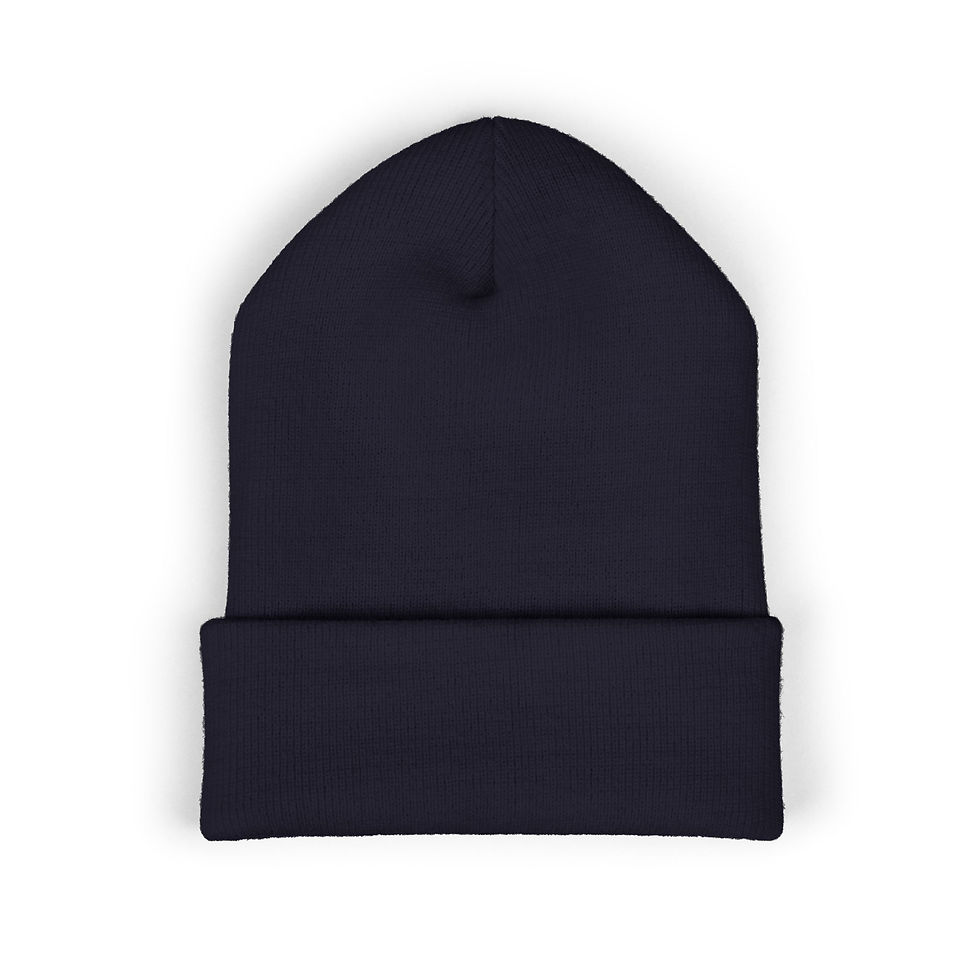 Thumbnail: Classic Cuffed G Beanie with Embroidery - Winter Warmth & Style