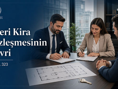 İşyeri kira sözleşmesinin TBK m. 323 kapsamında devri için üç taraflı protokol ve anahtar teslimi