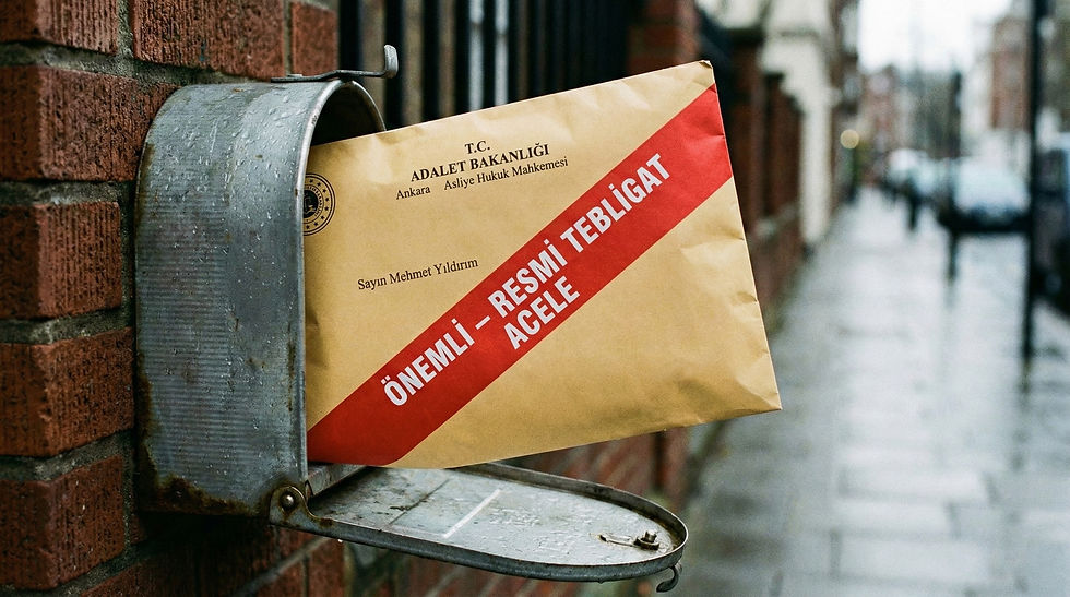 Resmi tebligat zarfı – 2026 tebligat ücreti blog görseli