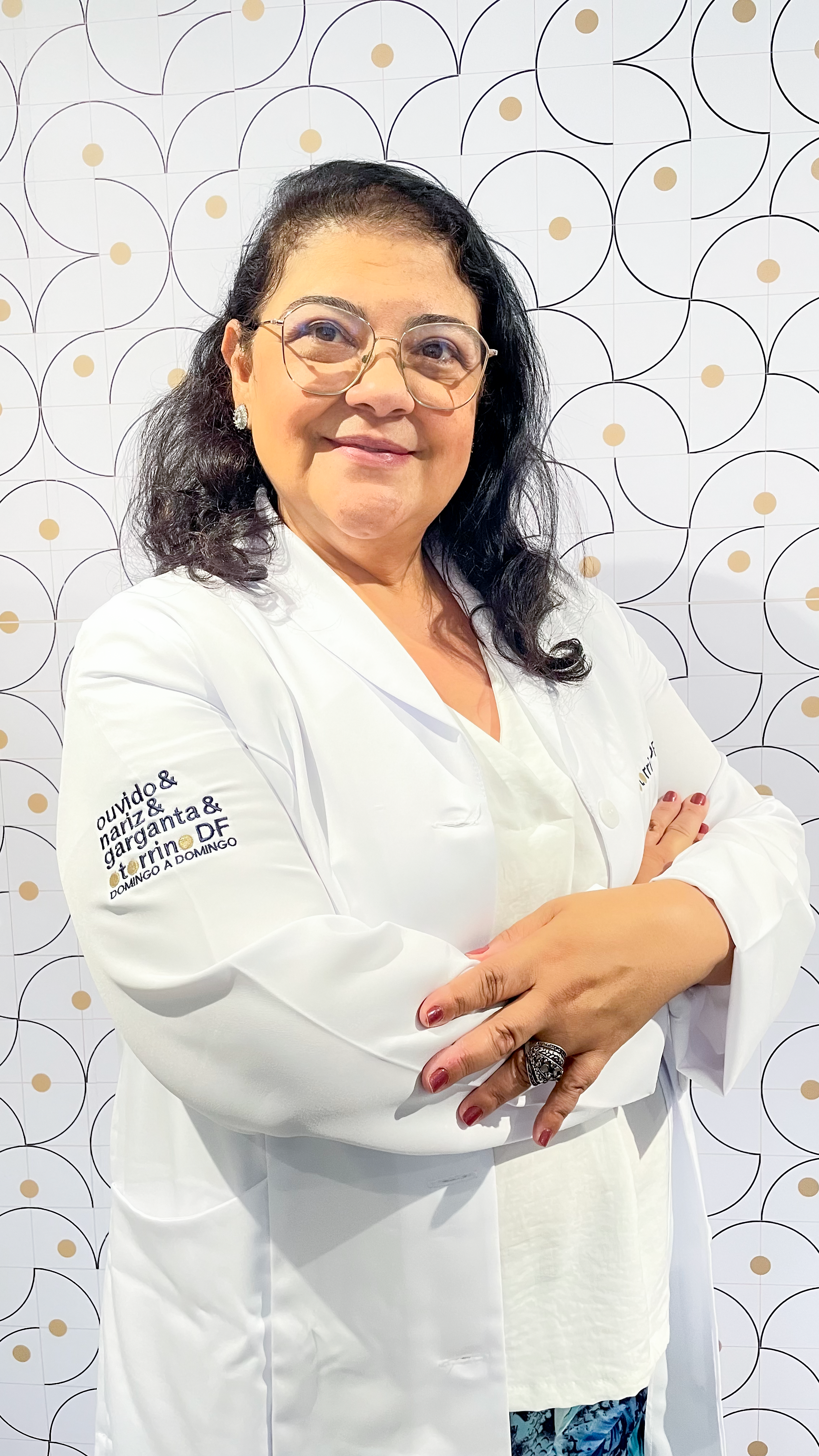 Retrato de Fga. Erika Elizabete, fonoaudióloga da OtorrinoDF