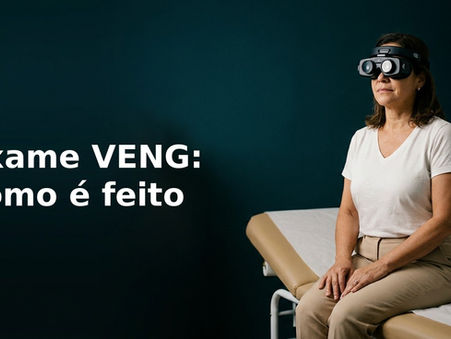 Vectoeletronistagmografia (VENG): como é feito o exame e onde fazer em Brasília