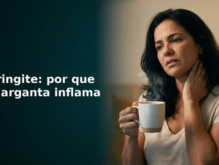 Faringite: por que a garganta inflama e o que fazer