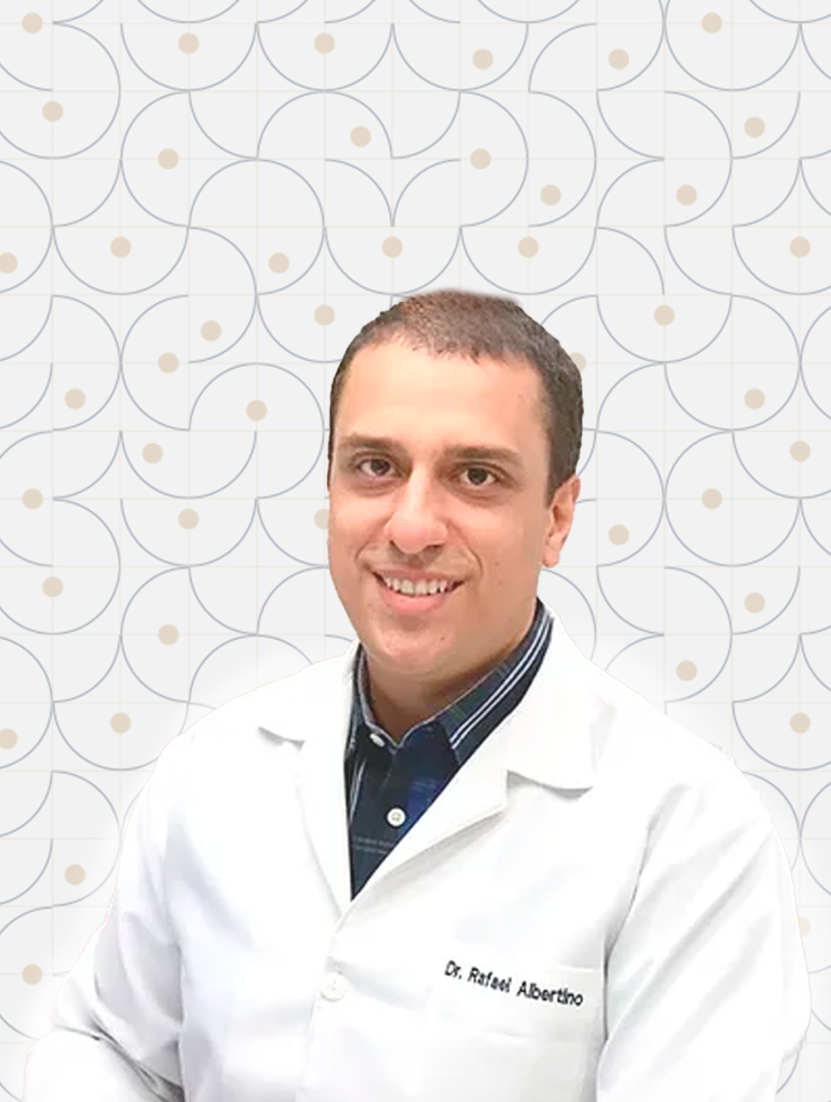 Retrato de Dr. Rafael Saba Albertino, otorrinolaringologista da OtorrinoDF